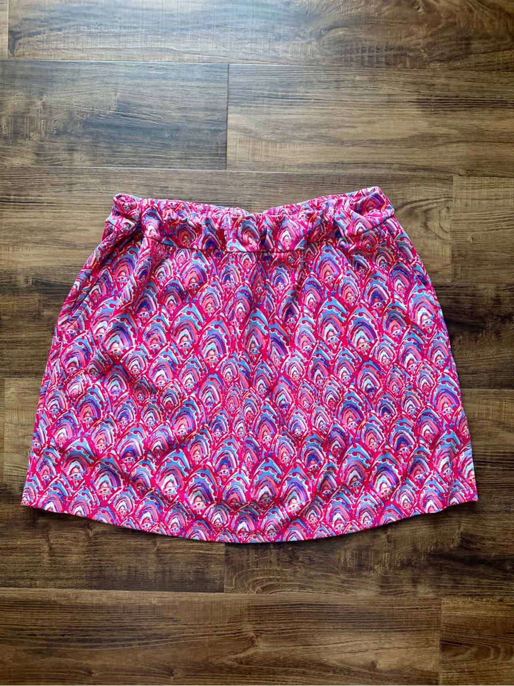Vineyard Vines Pink Multicolor Printed Skort